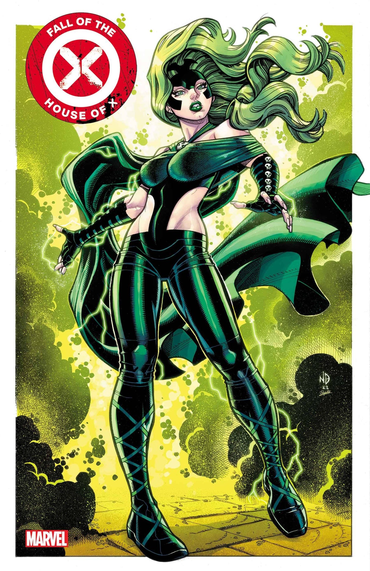 Fall Of The House Of X #3 F 1:25 Nick Bradshaw Variant (03/13/2024) Marvel