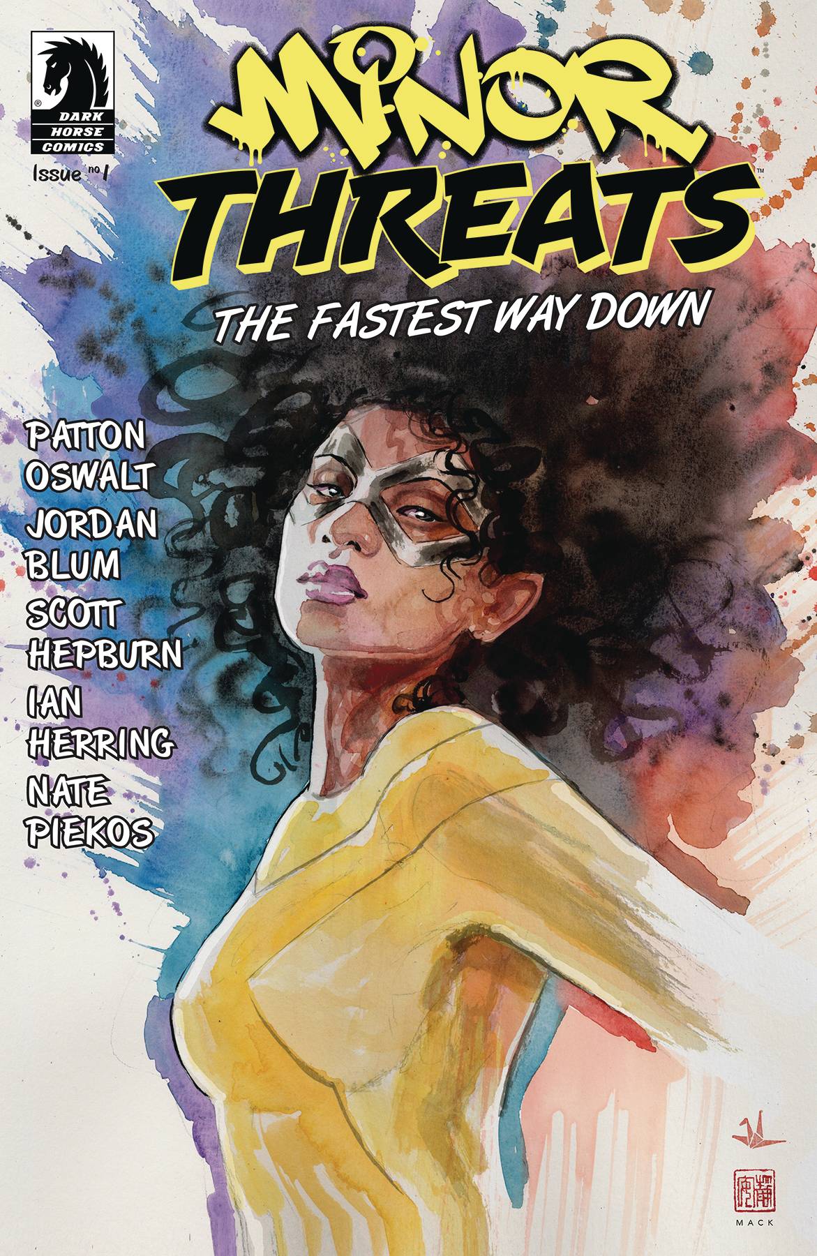 Minor Threats Fastest Way Down #1 E 1:10 David Mack Variant (04/03/2024) Dark Horse