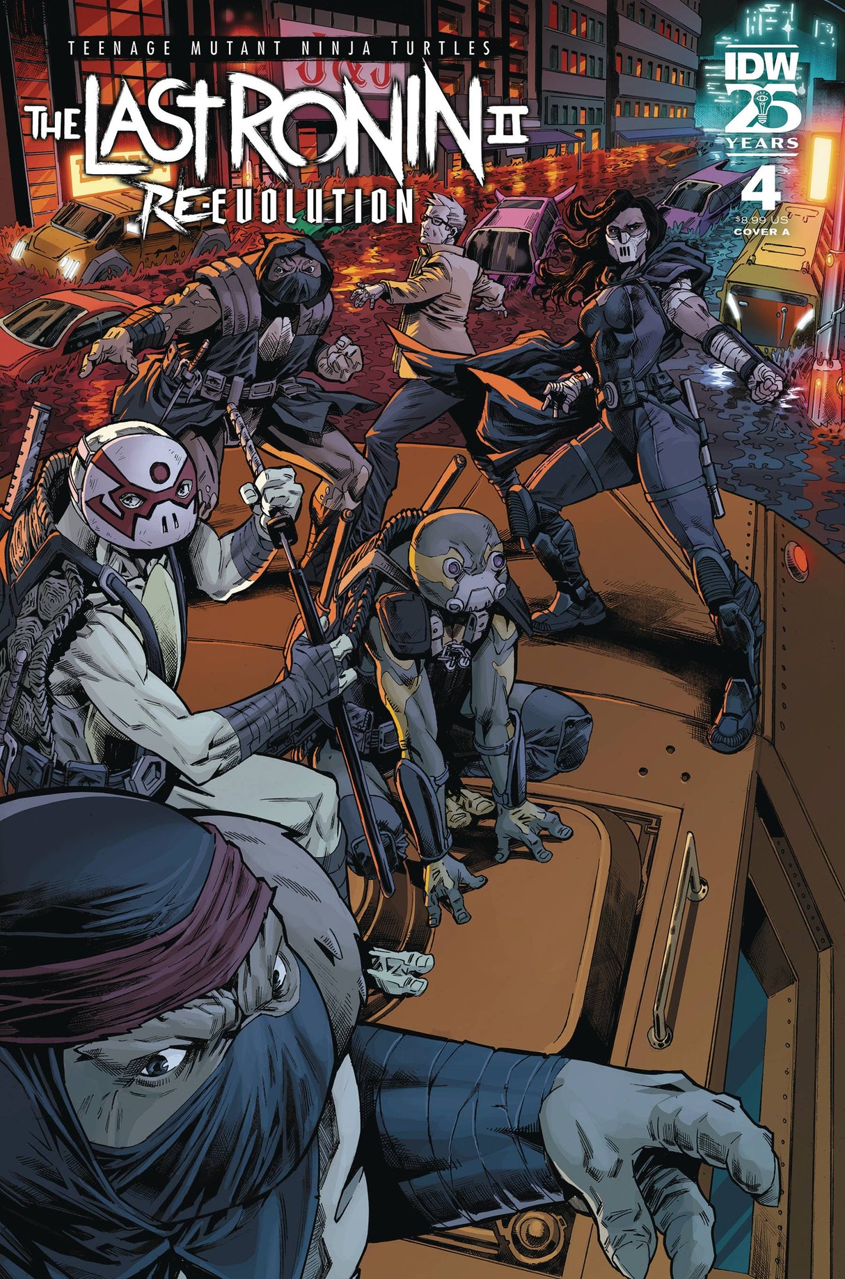 Teenage Mutant Ninja Turtles Tmnt The Last Ronin Ii Re Evolution #4 A Esau Escorza Kevin Eastman (01/29/2025) Idw