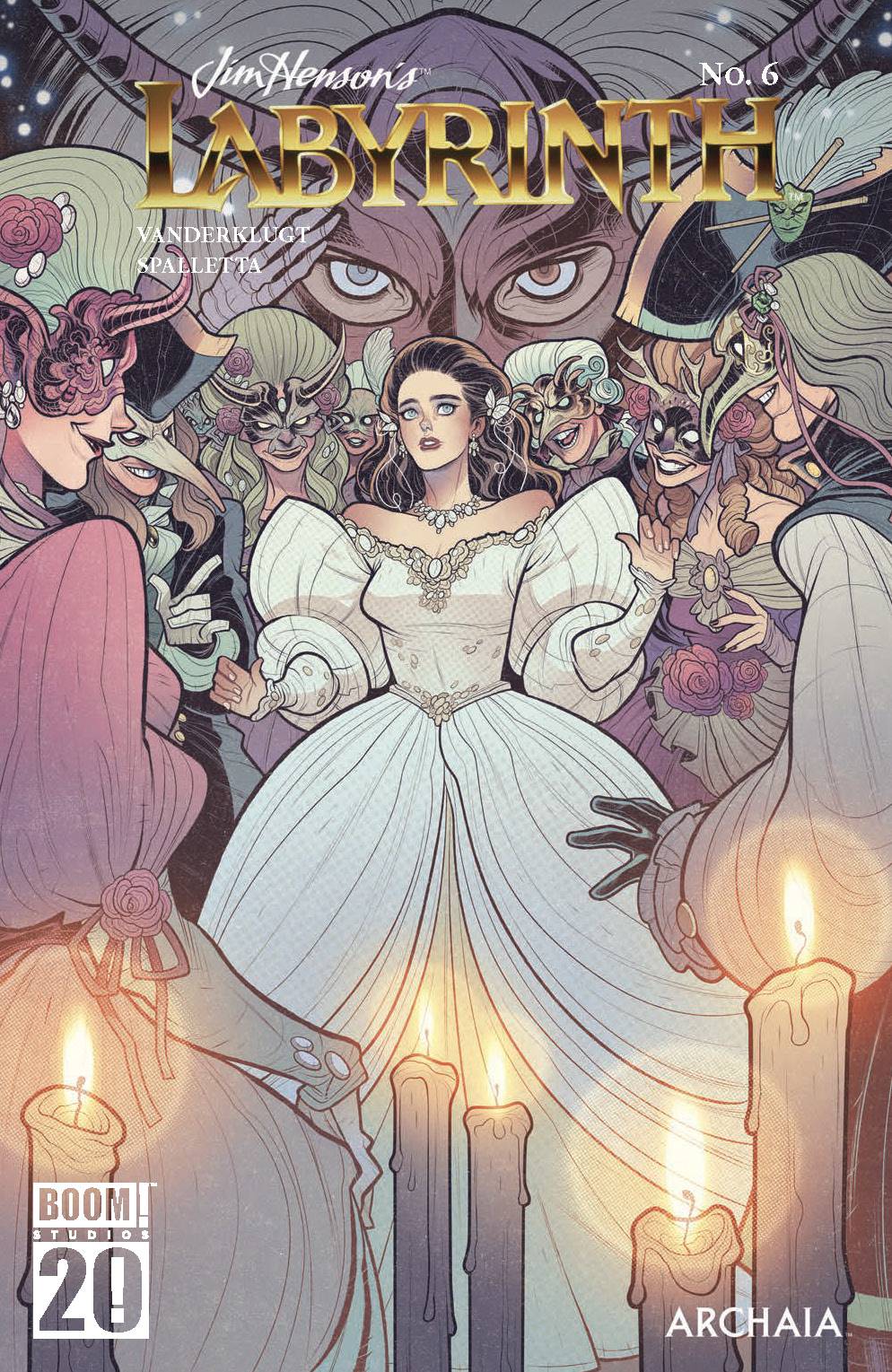 Jim Hensons Labyrinth #6 (Of 8) B Elizabeth Torque Variant (02/26/2025) Boom