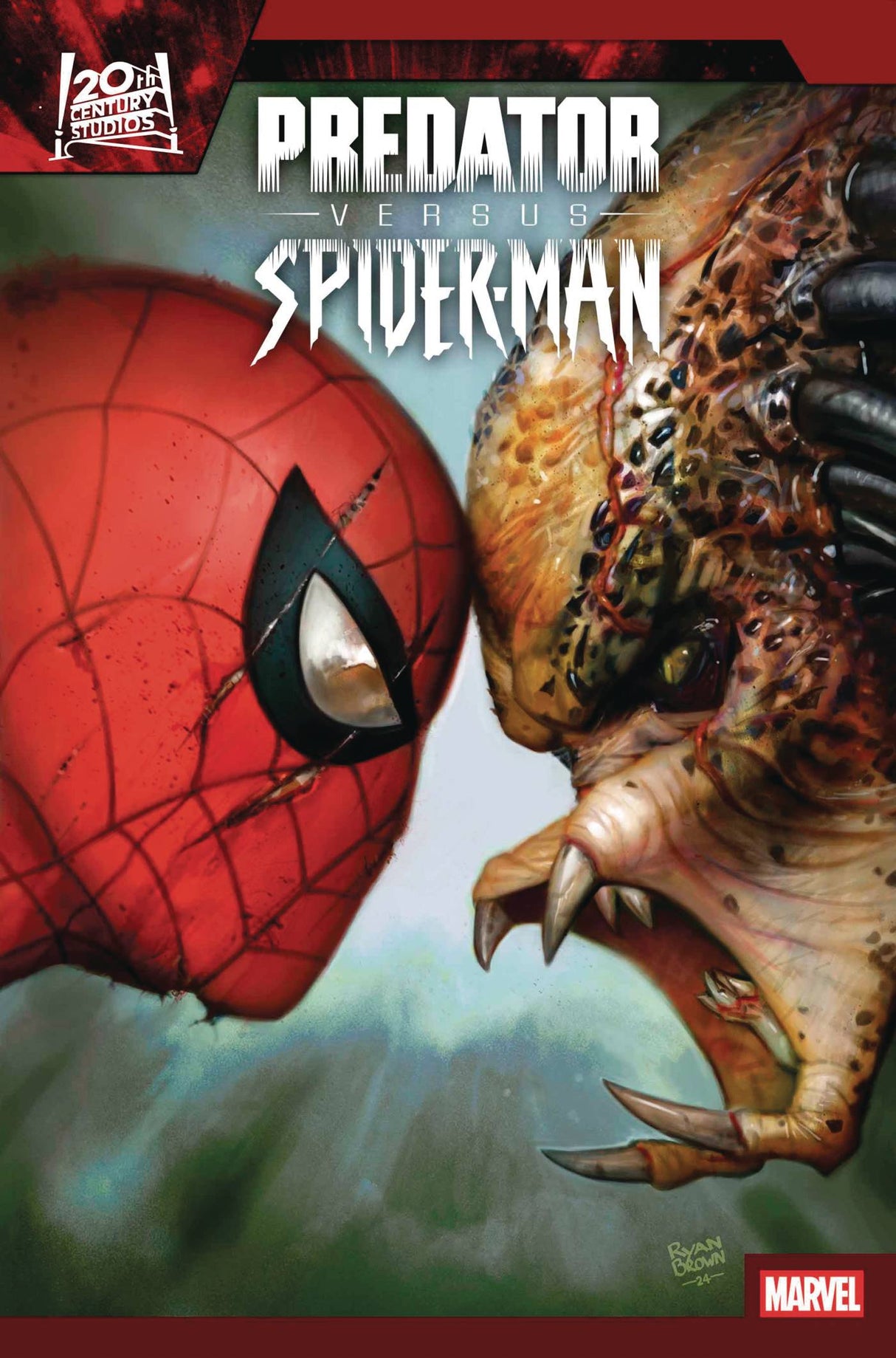 Predator Vs Spider-Man #1 A1 Cover Set Of 7 1:10 1:25 1:100 (04/23/2025) Marvel