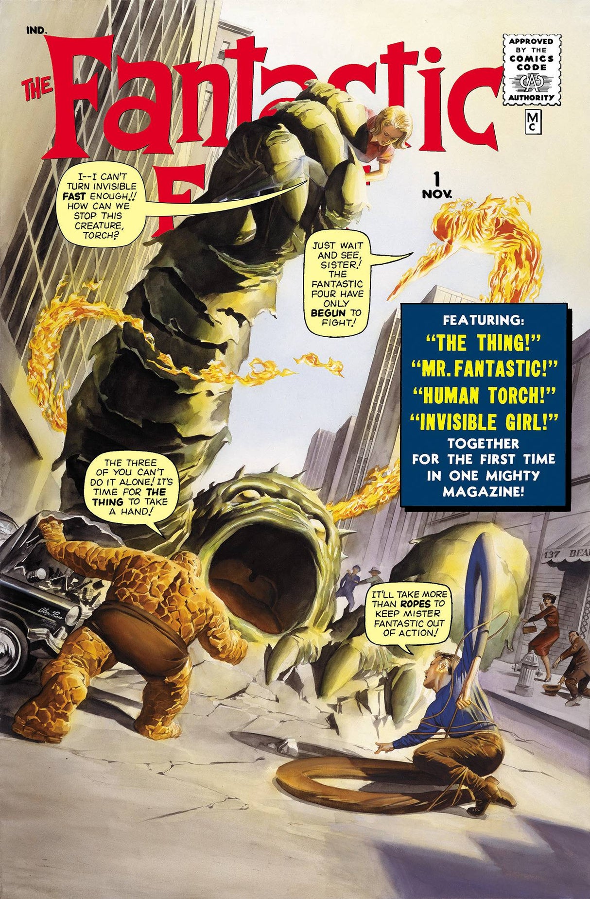 Fantastic Four #1 Facsimile 2nd Print A Alex Ross Variant (03/05/2025) Marvel