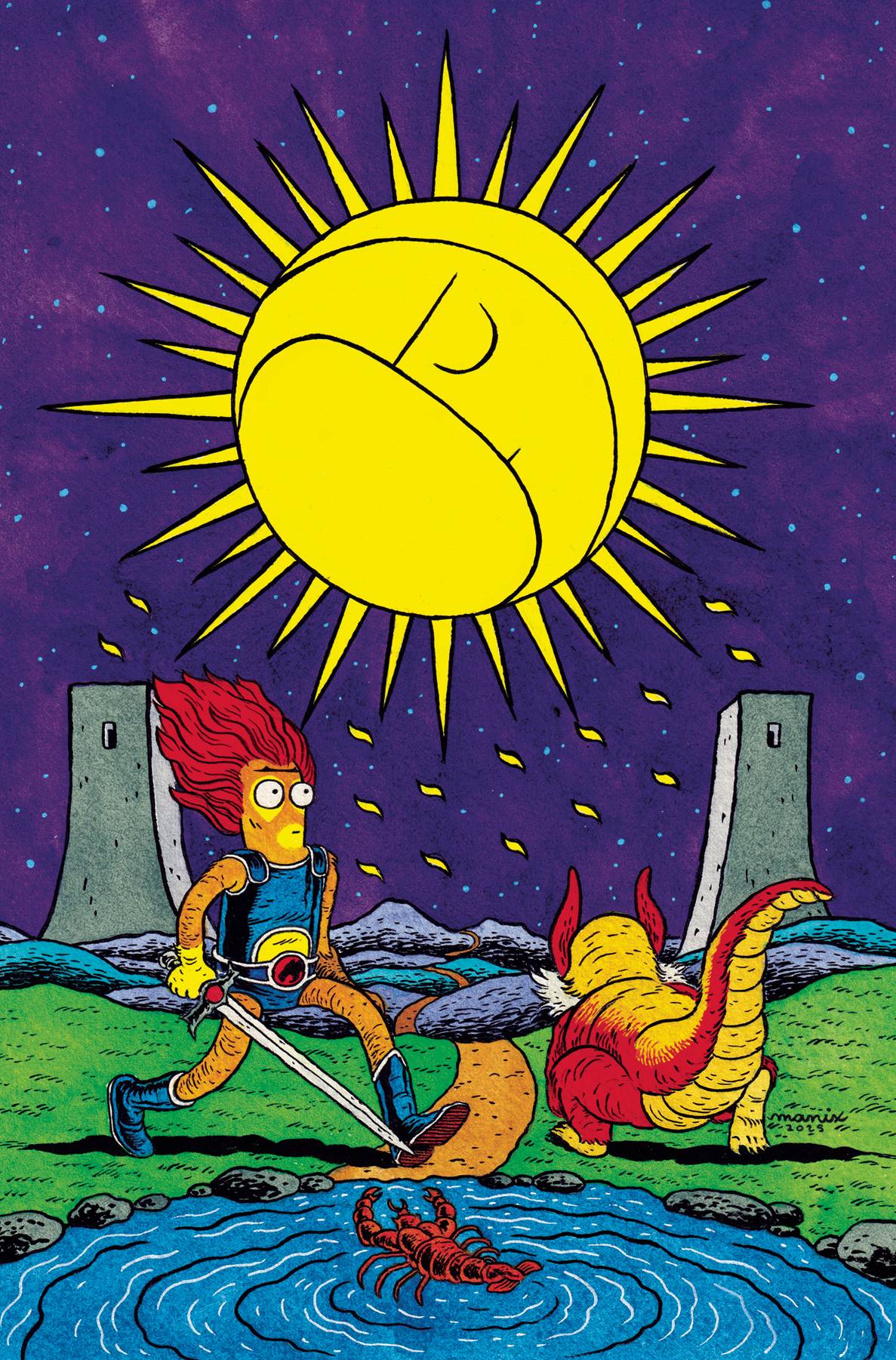 Thundercats #18 O 1:15 Manix Virgin Variant (09/24/2025) Dynamite