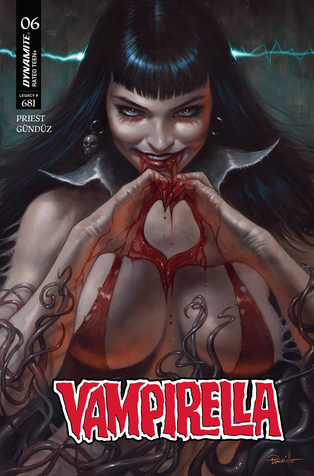 Vampirella (2025) #6 A Lucio Parrillo (11/19/2025) Dynamite