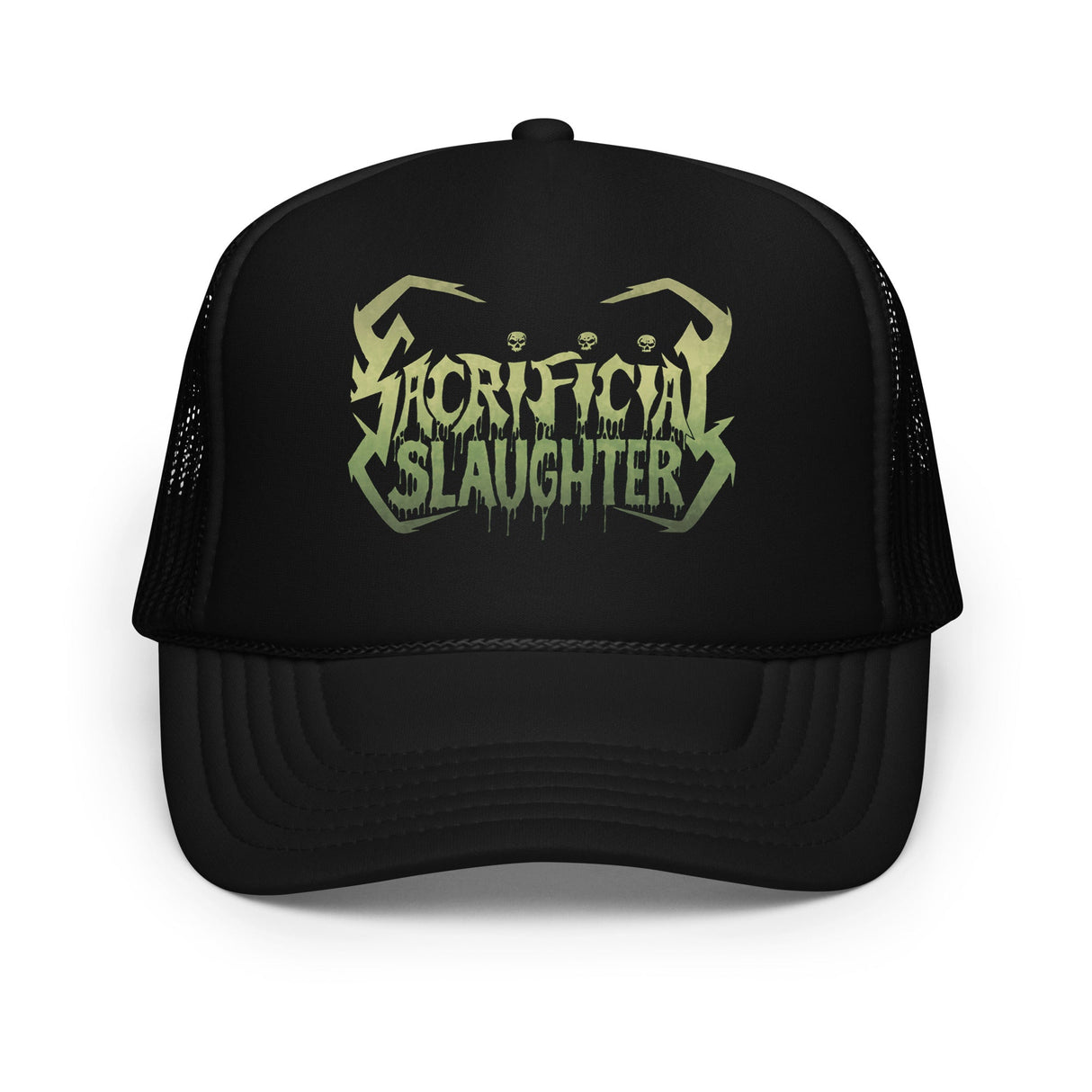 SACRIFICIAL SLAUGHTER - Logo Trucker Hat