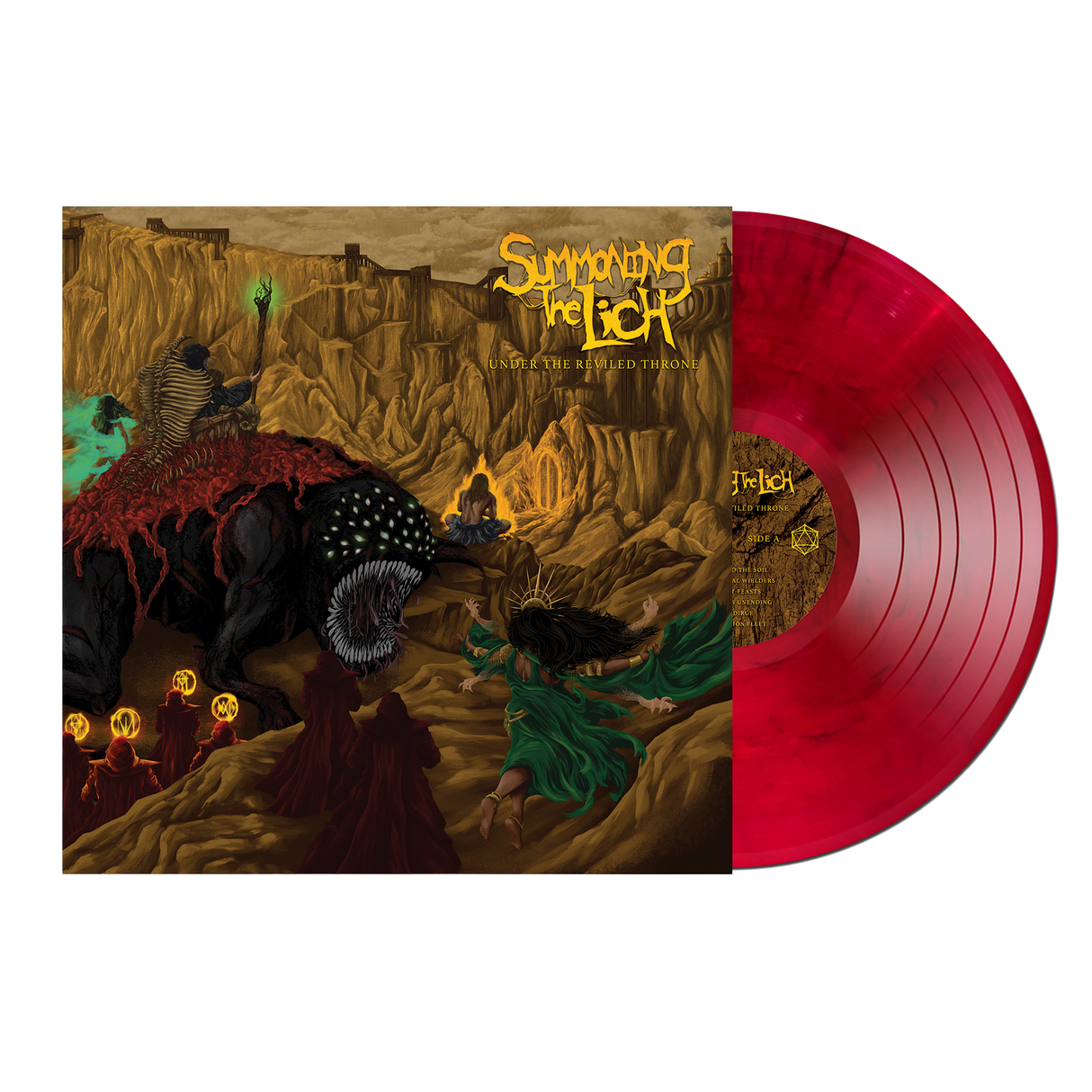 Summoning The Lich - Under The Reviled Throne - Under The Reviled Throne LP