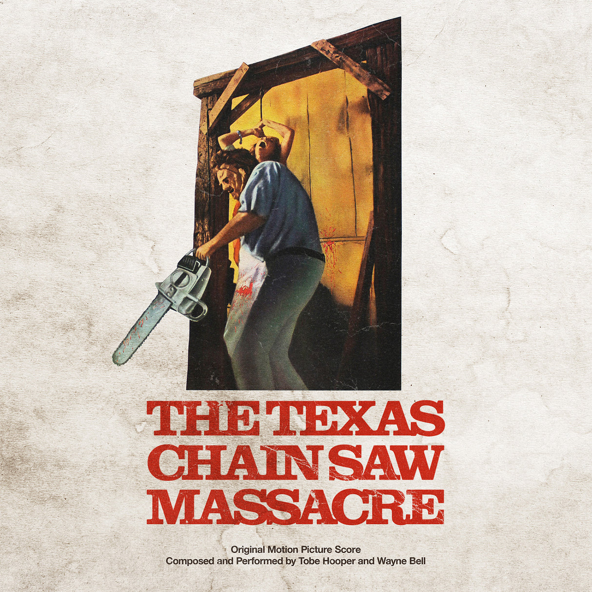 THE TEXAS CHAIN SAW MASSACRE Original Motion Picture Score (1974) (Human Detritus Splatter Exclusive) (Vinyl)