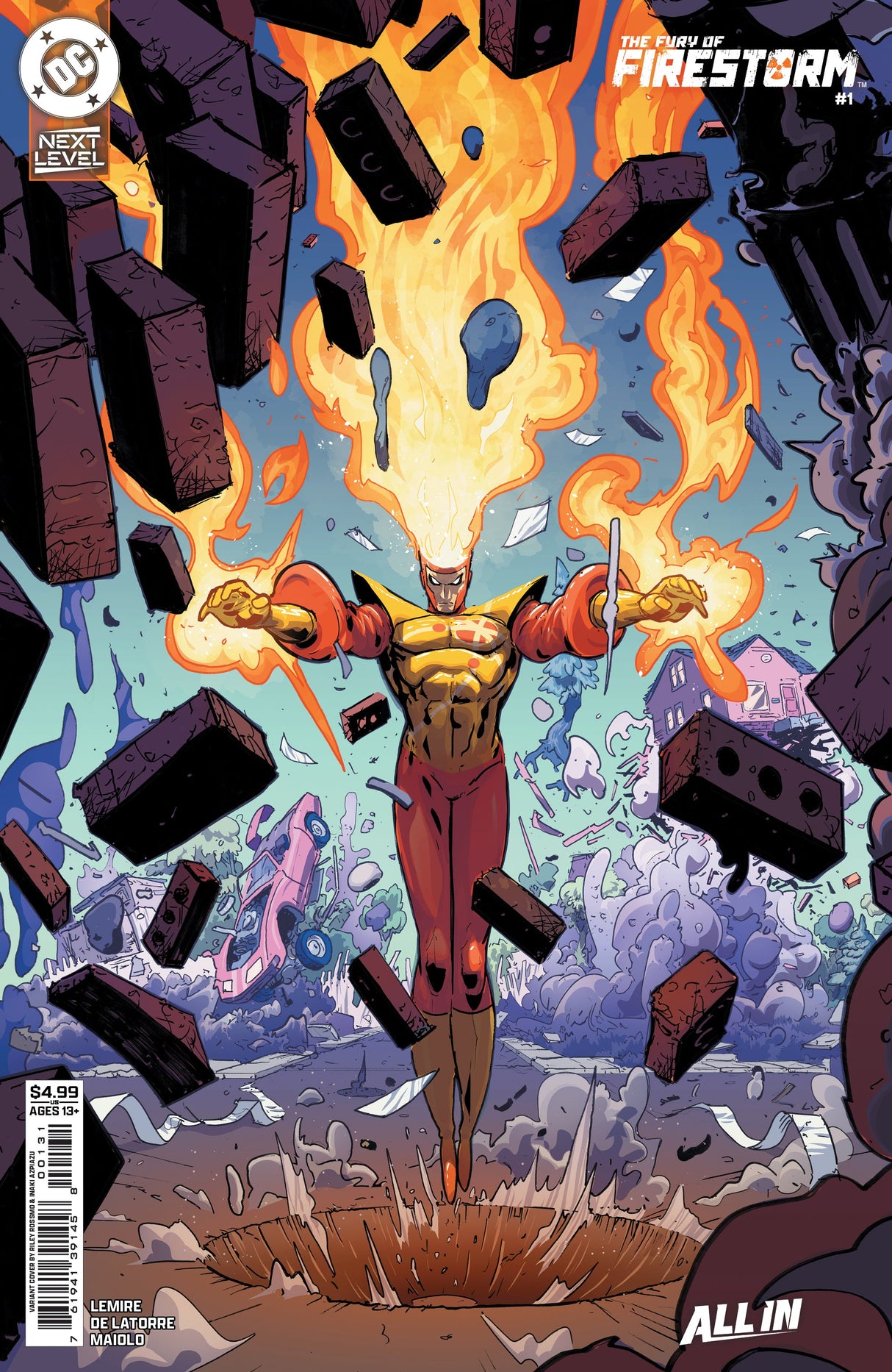 Fury Of Firestorm #1 (Of 6) B Riley Rossmo Variant (04/08/2026) Dc
