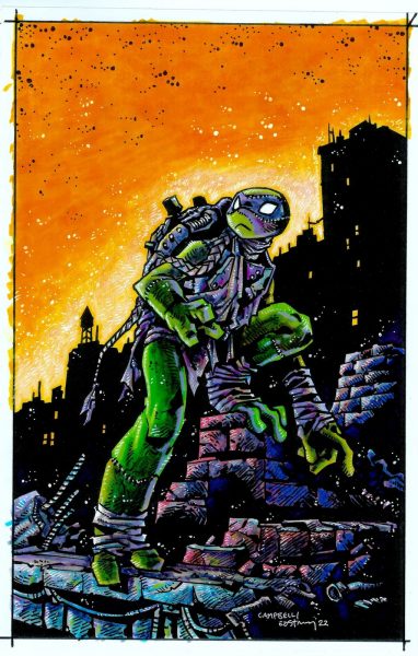 Tmnt Ongoing #127 B Kevin Eastman Variant Teenage Mutant Ninja Turtles (C: 1-0-0) (03/30/2022) Idw