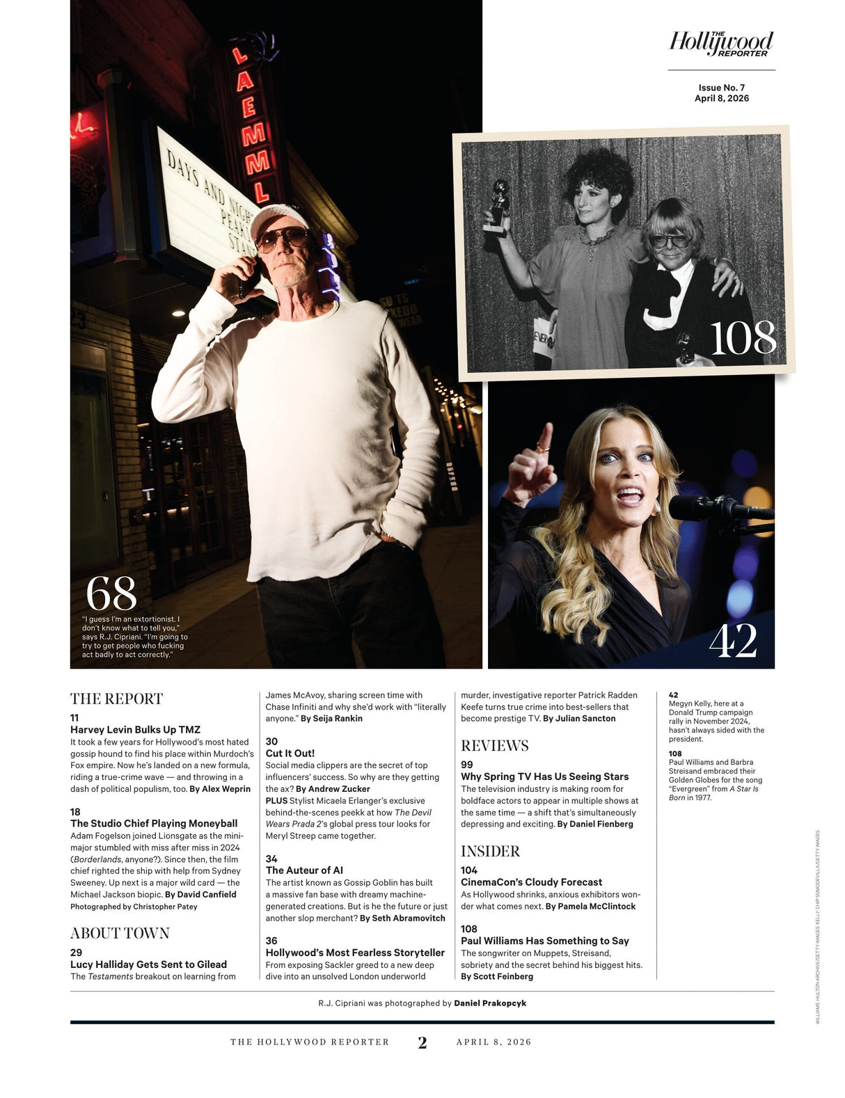 The Hollywood Reporter - 26.04.08 Edition: Red Carpet Royals & Power Stylists 2026, Starring Sabrina Carpenter, Kate Hudson & More, Saudi Arabia’s Hollywood Shopping Spree, Paramount CEO Feud & More!