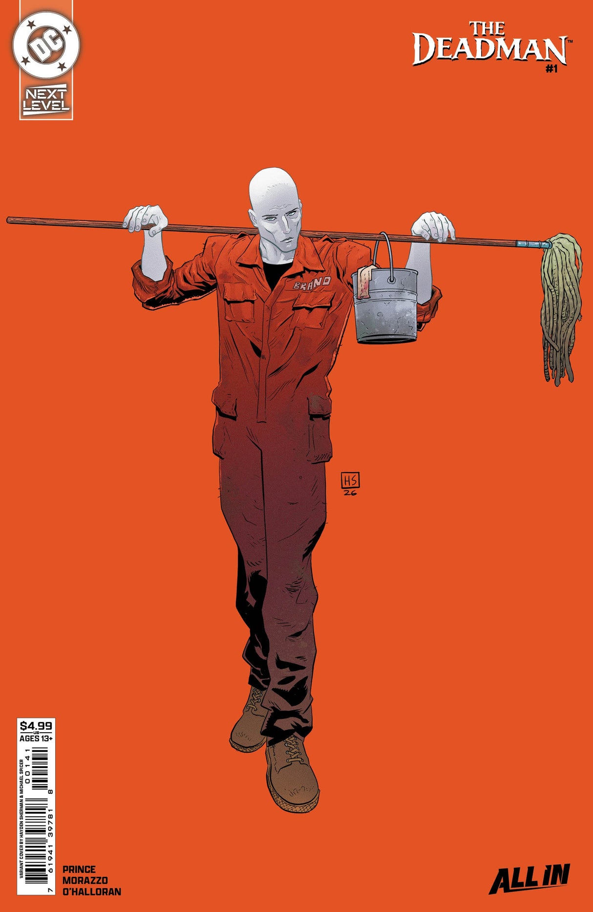 Deadman #1 (Of 6) D Hayden Sherman Next Level Variant (06/03/2026) Dc