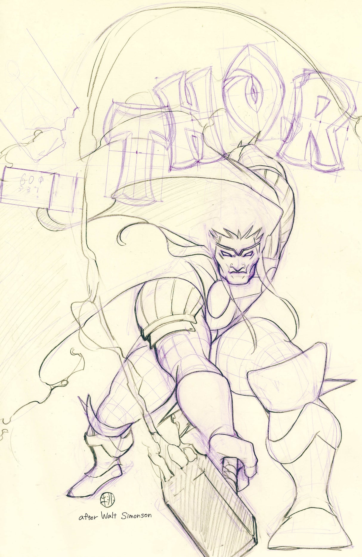Thor #6 Peach Momoko Mighty Thor 337 Homage Sketch Trade Black Winter Variant (08/19/2020) Marvel
