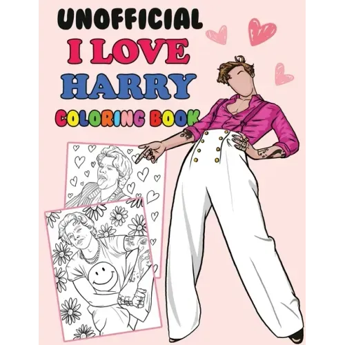 Unofficial I Love Harry Coloring Book: Harry S Fan Gift Coloring Book