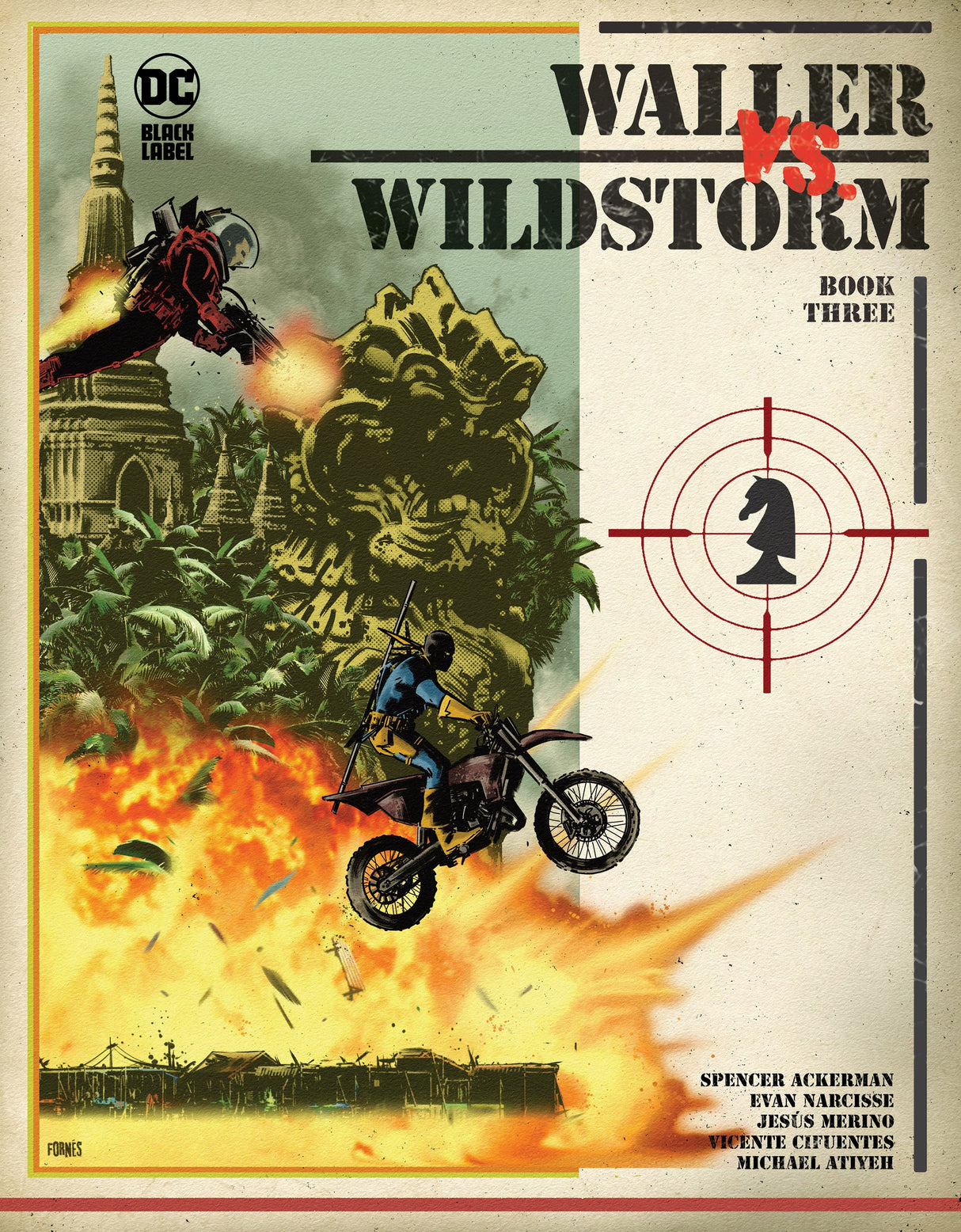 Waller Vs Wildstorm #3 (Of 4) A Jorge Fornes Evan Narcisse (07/25/2023) Dc