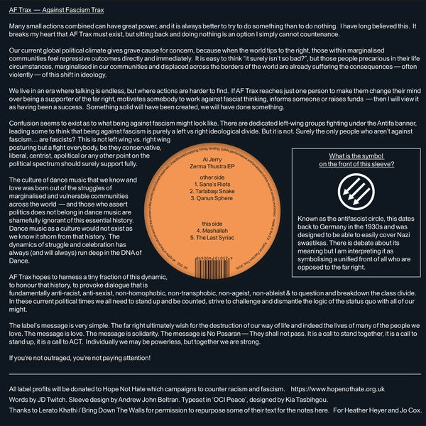 Zerma Thurstra EP (Vinyl)