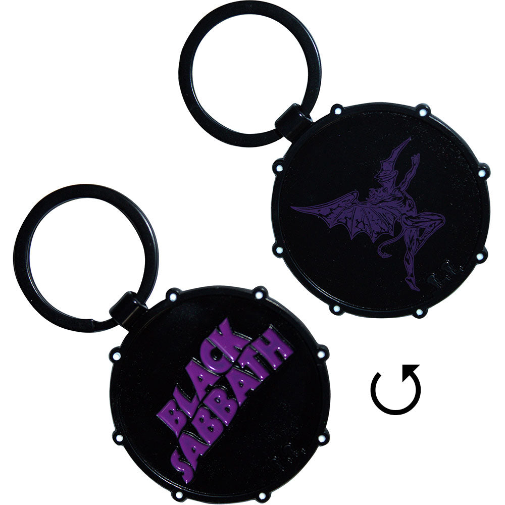 Black Sabbath Wavy Logo & Daemon Drum