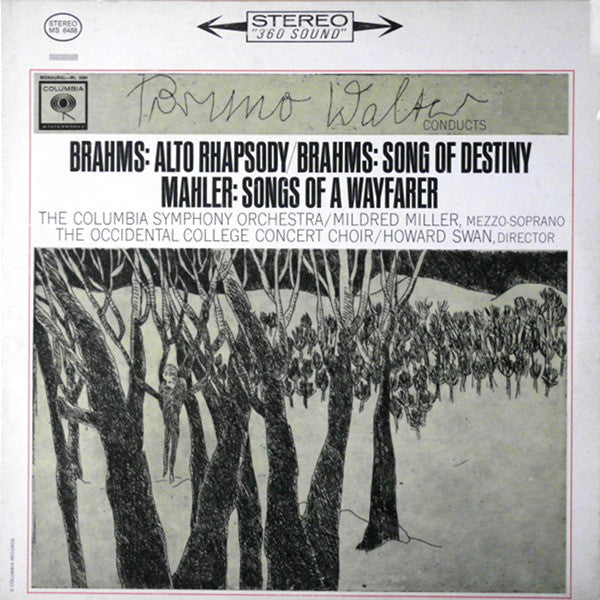 Alto Rhapsody / Song Of Destiny / Songs Of A Wayfarer (Vinyl)