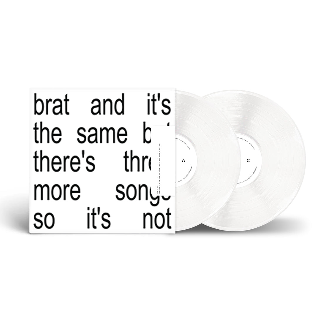 Brat And It's The Same But There's Three More Songs So It's Not (Colored Vinyl, White) (2 Lp) (Vinyl)