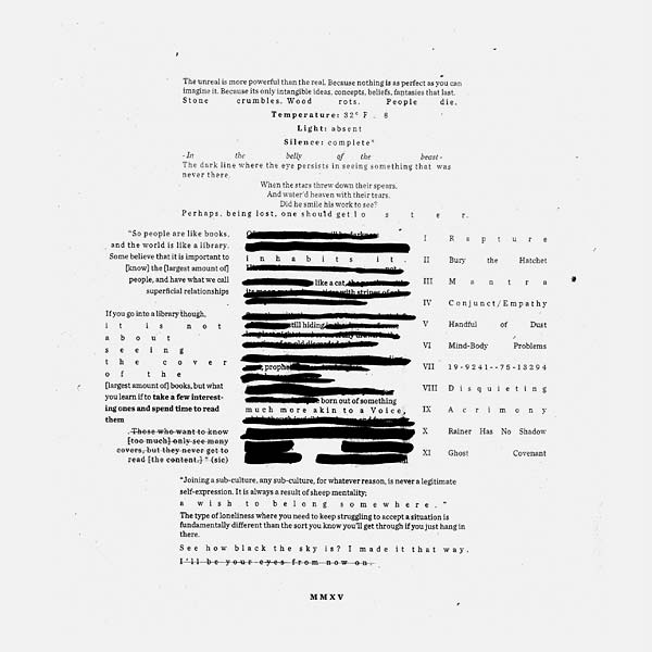 Words Unspoken, Acts Undone (Vinyl)