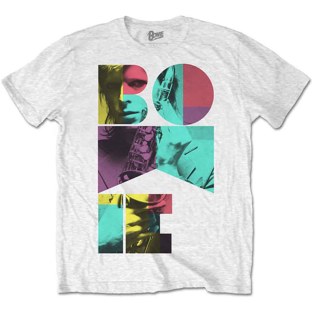 Camiseta David Bowie Colour Sax