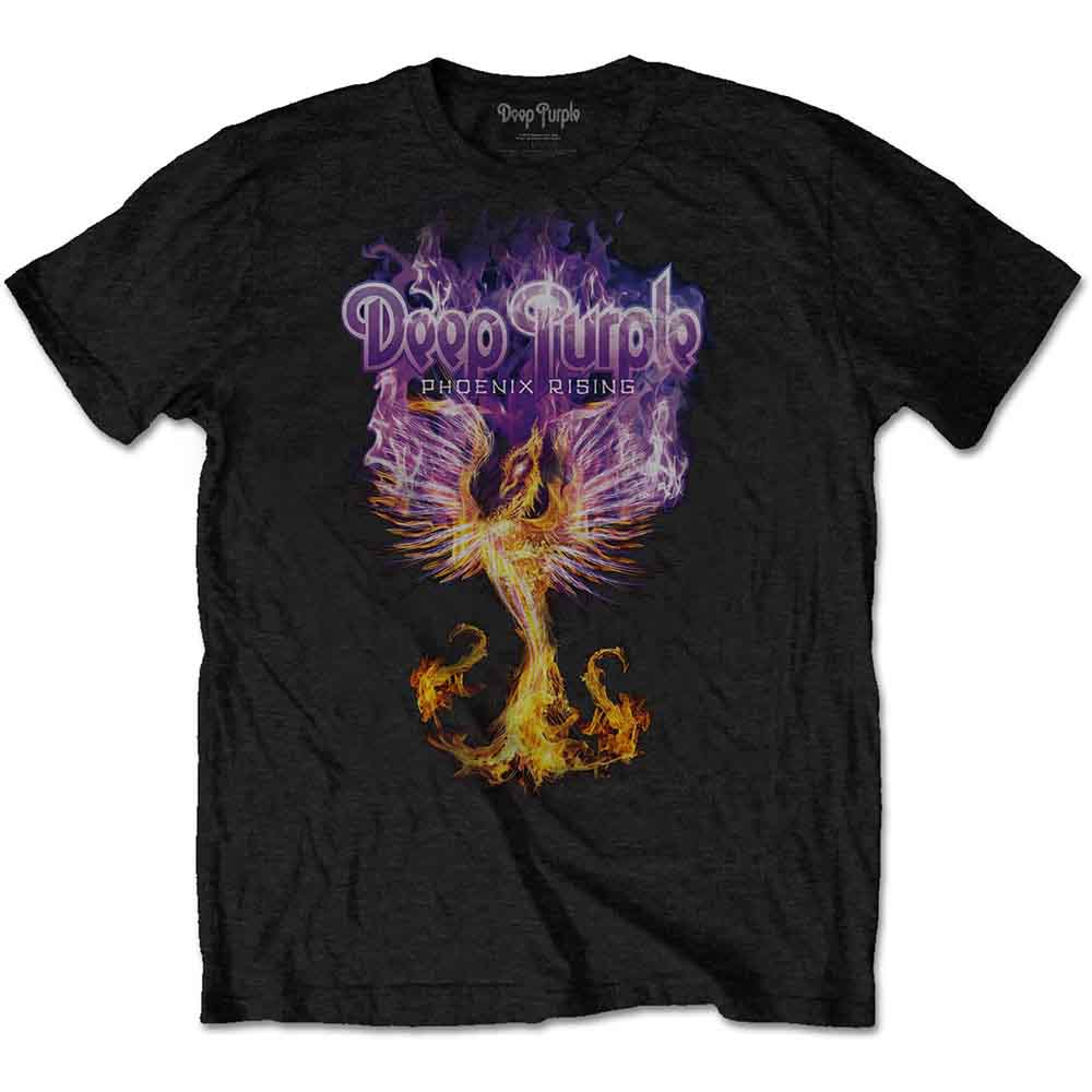 Camiseta de color morado oscuro Phoenix Rising