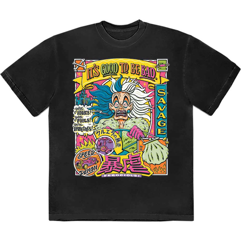 101 Dalmatians Cruella Good To Be Bad (T-Shirt)