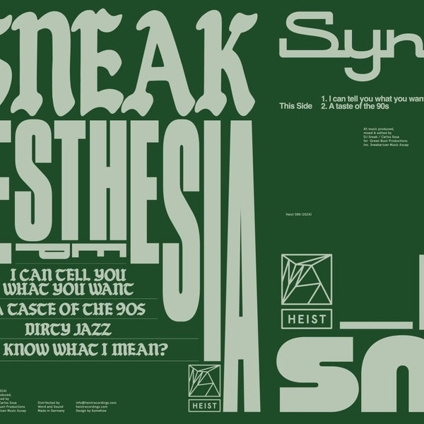 Synesthesia Ep (Vinyl)