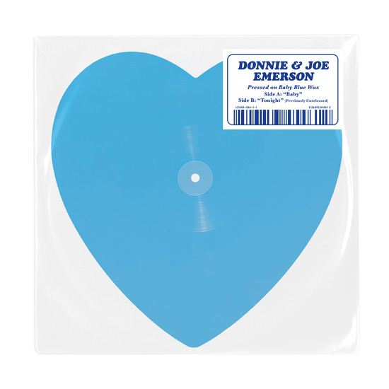 Baby Blue Heart Shaped 7" (Vinyl)