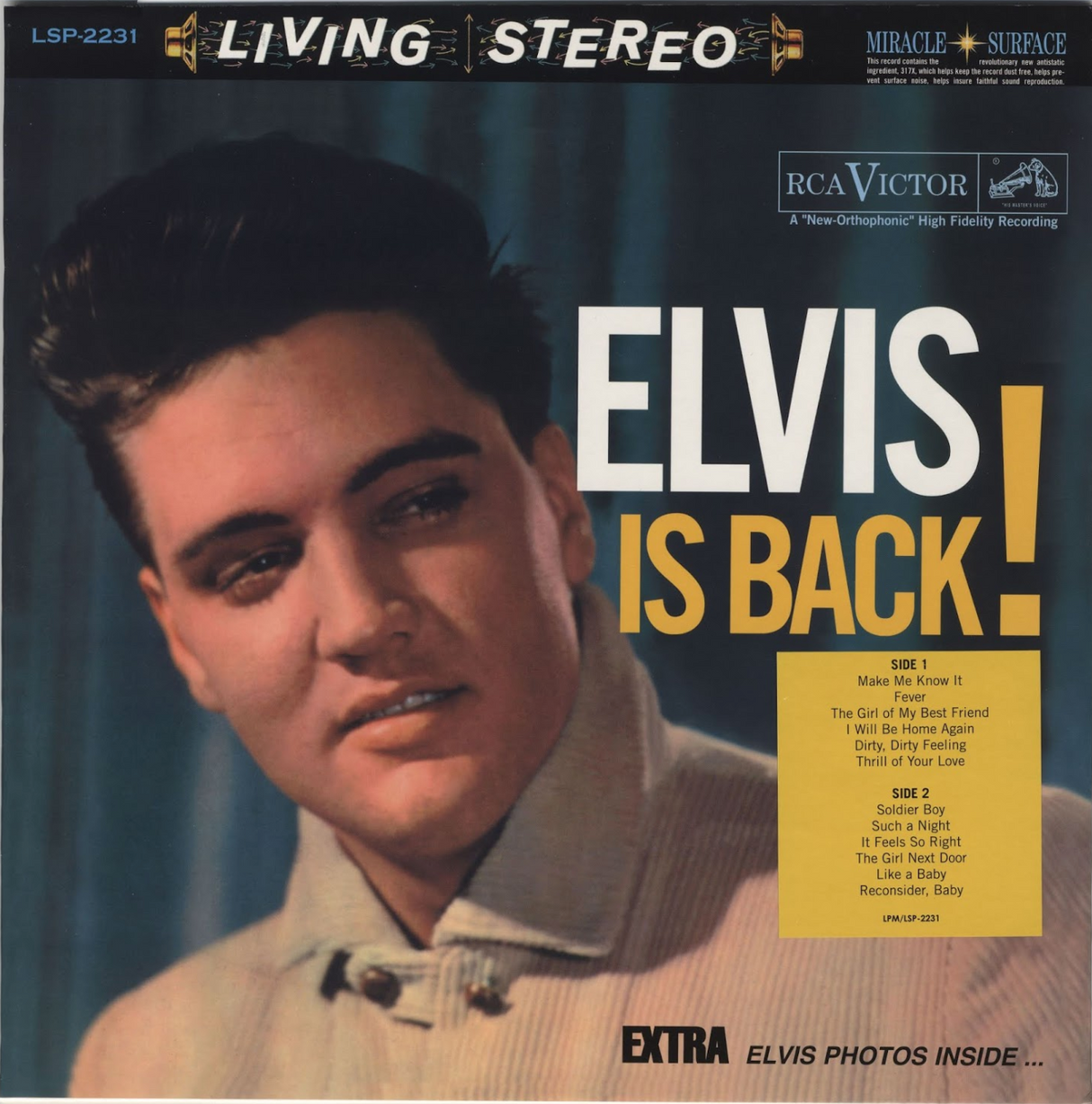 Elvis Is Back! (Vinyl)