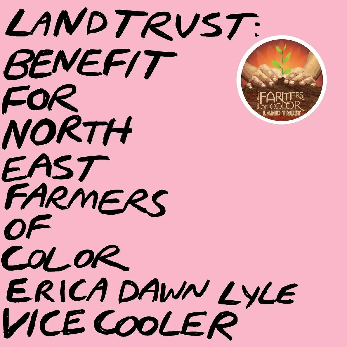 Land Trust: Benefit For NEFOC (BABY PINK VINYL) (Vinyl) - Apocalypse Vinyl