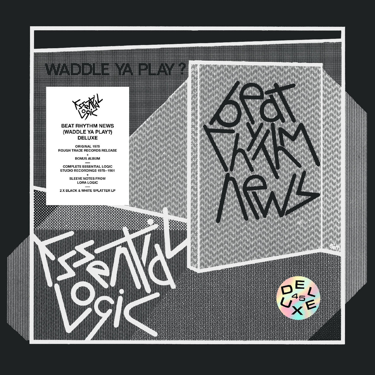 Beat Rhythm News (Waddle Ya Play?) (45Th Anniversary  Edition) (Deluxe Edition, Black & White Splatter Vinyl) (Vinyl)