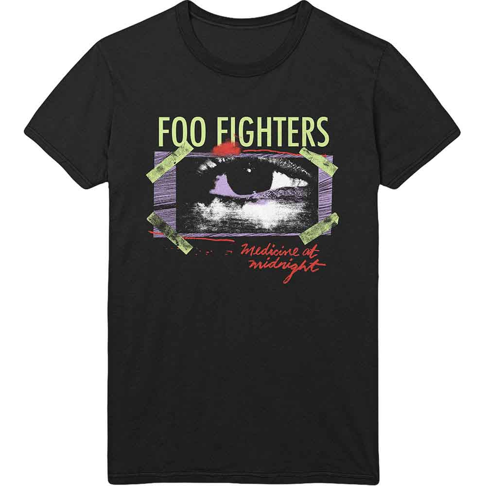 Camiseta de Foo Fighters Medicine At Midnight grabada