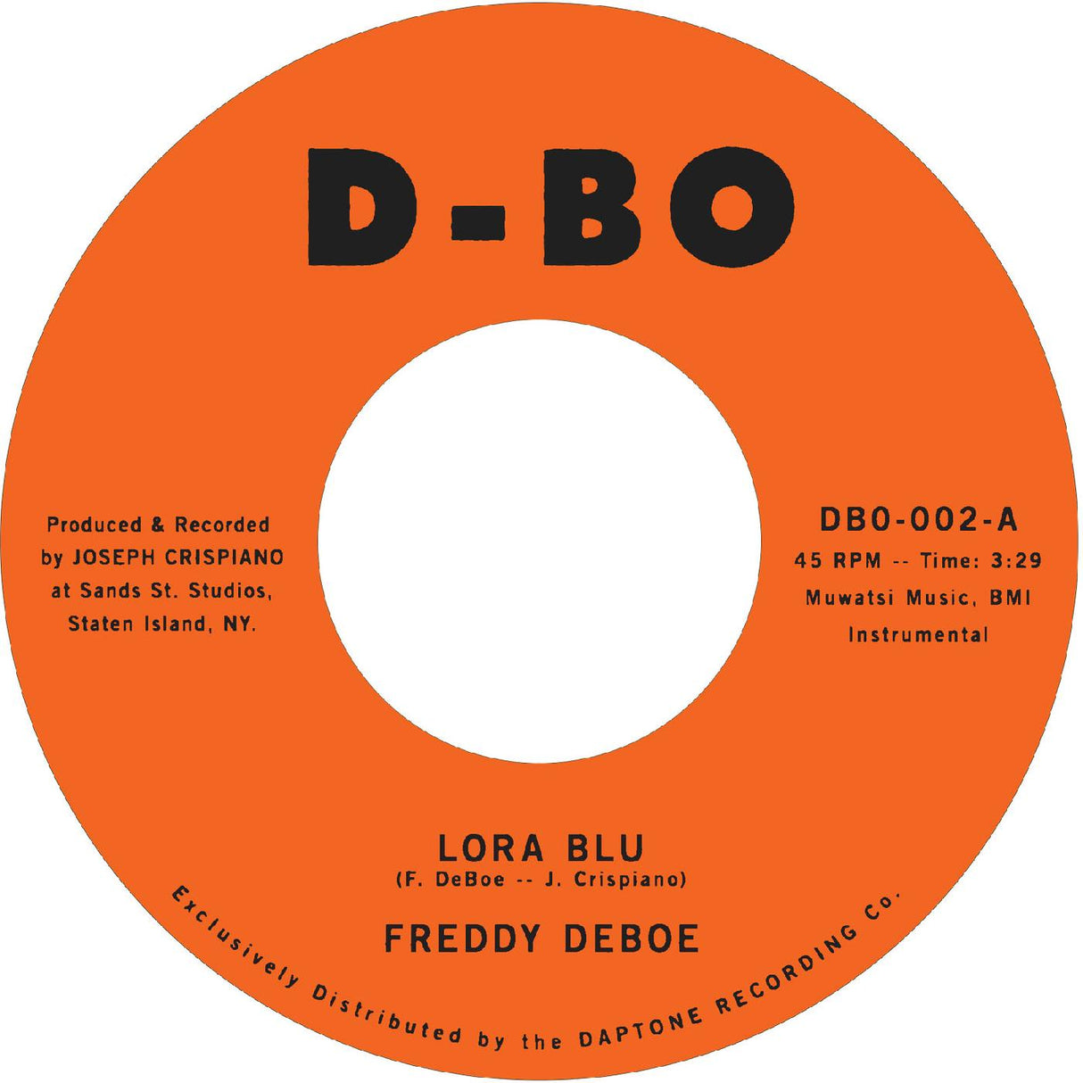 Lora Blu b/w Lost at Sea (Vinyl) - Apocalypse Vinyl