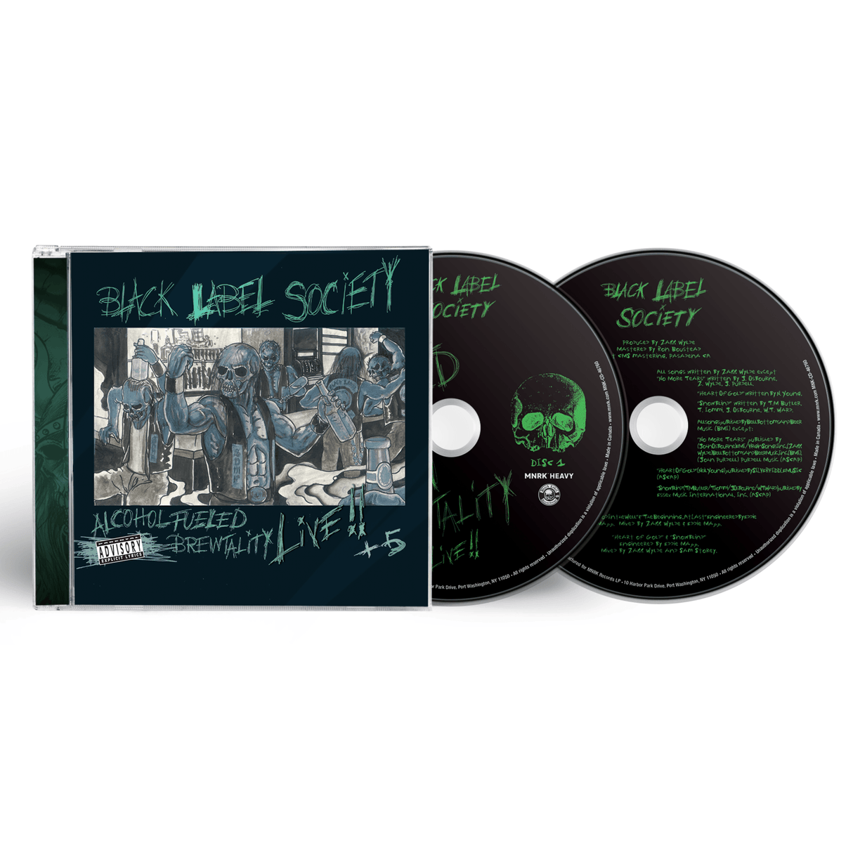 Black Label Society - Alcohol Fueled Brewtality Live CD