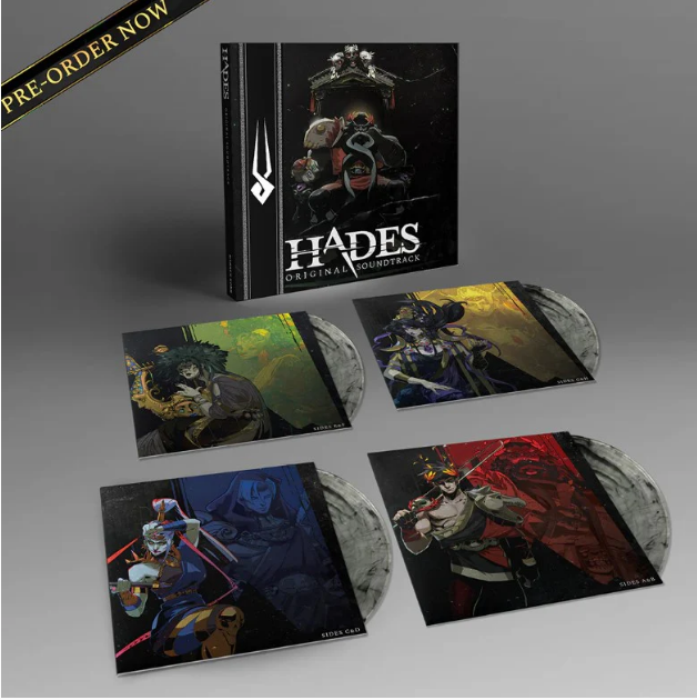 Hades Original Soundtrack (4LP, Smoke Gray) (Vinyl)