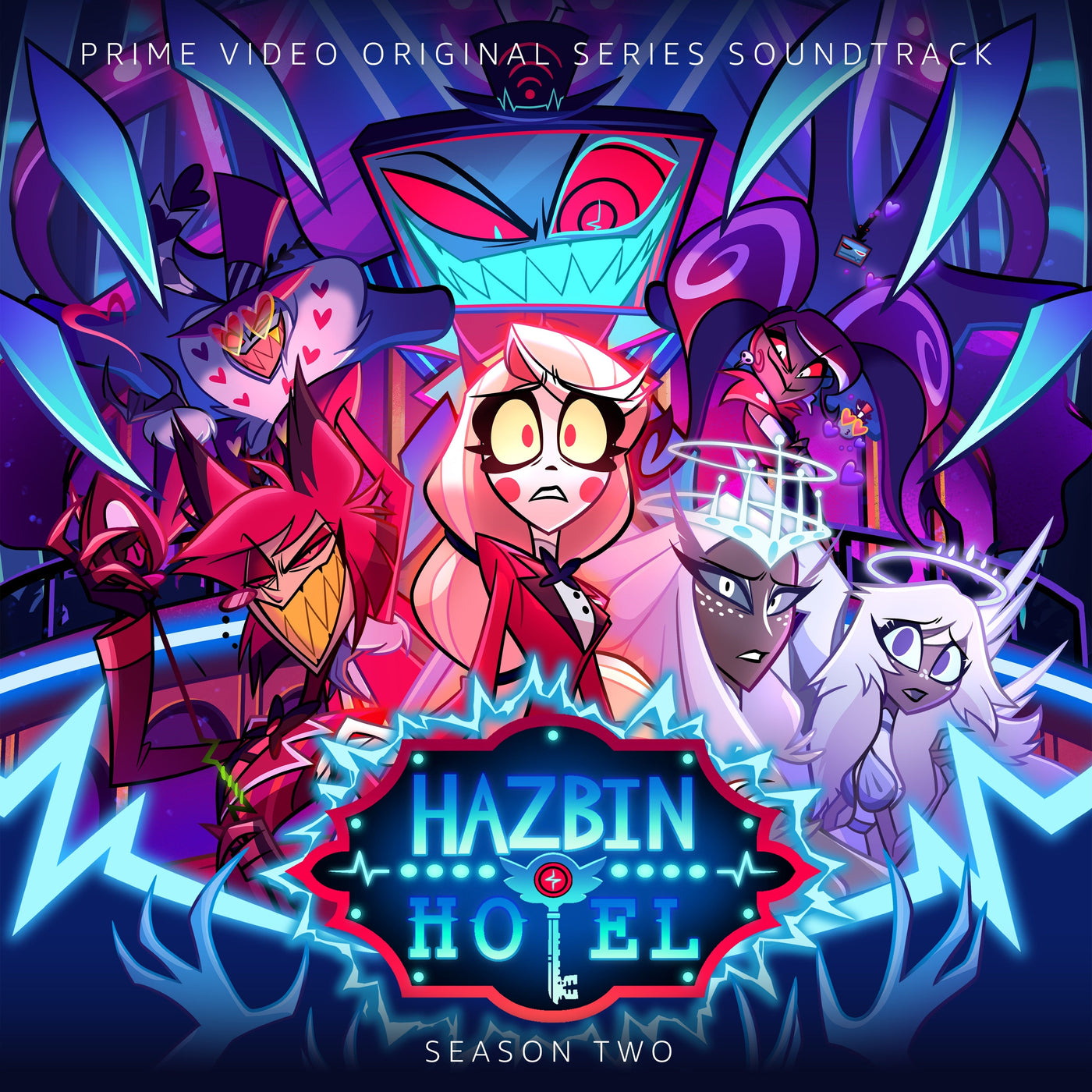 Hazbin Hotel: Season Two (Original Soundtrack) (Voxtex Blue Clear Vinyl) (Vinyl)