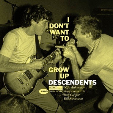 I Don't Want To Grow Up (Punk Note Edition) (Vinyl)