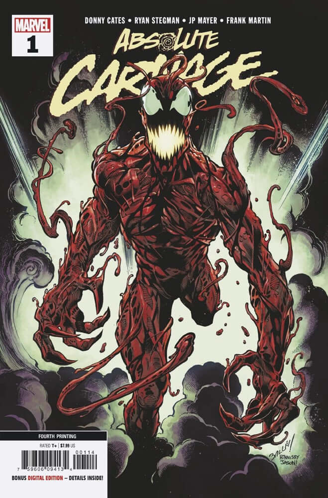 ABSOLUTE CARNAGE #1 (OF 4) 4th Print Mark Bagley Variant (09/25/2019) MARVEL
