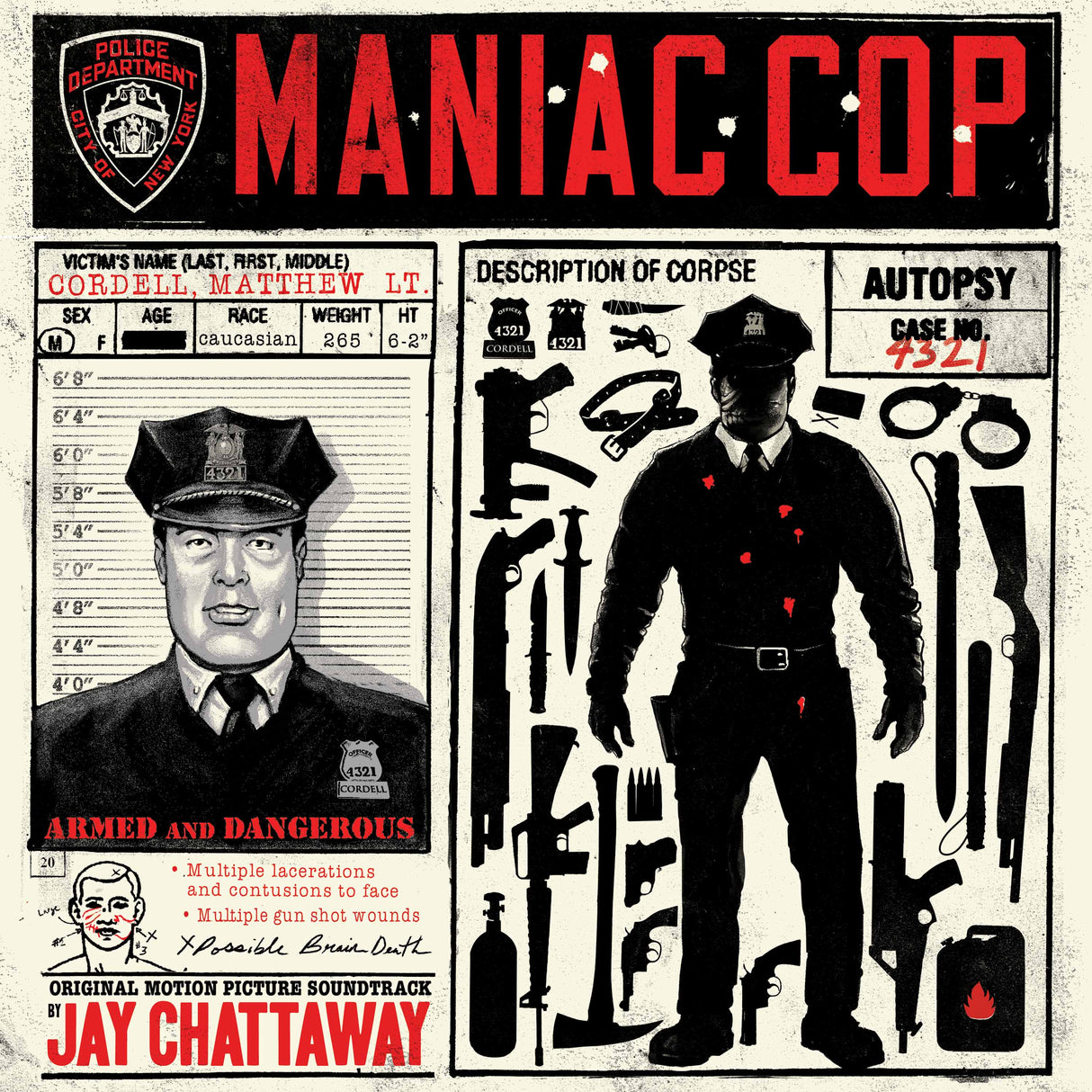 Maniac Cop (Original Motion Picture Soundtrack) (Vinyl)