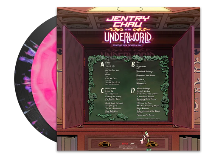 Jentry Chau vs. The Underworld - Soundtrack from the Netflix Series 2XLP (Vinyl)