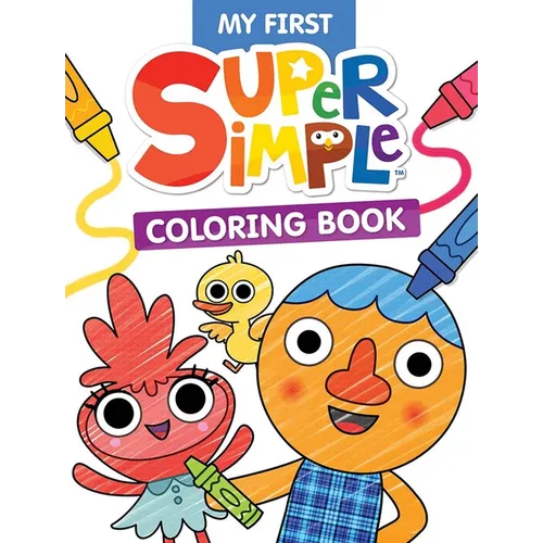 My First Super Simple Coloring Book