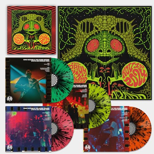King Gizzard - Live In Los Angeles '24 (4Lp Splatter Vinyl Box Set) (Vinyl)