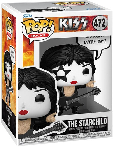 Funko POP! Sayings: KISS - The Starchild, Rock & Roll All Night (Vinyl Figure, Collectible) (Action Figure)