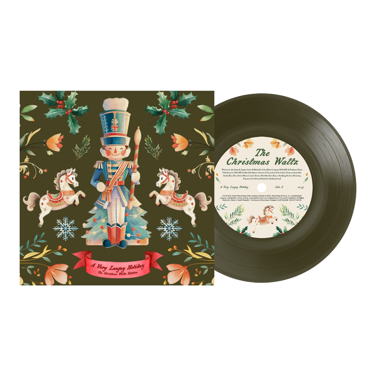 Very Laufey Holiday: The Christmas Waltz Edition (Colored Vinyl, Green) (7" Single) (Vinyl)