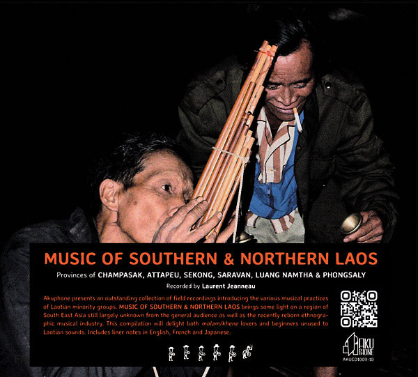 Music of Southern and Northern Laos (CD)