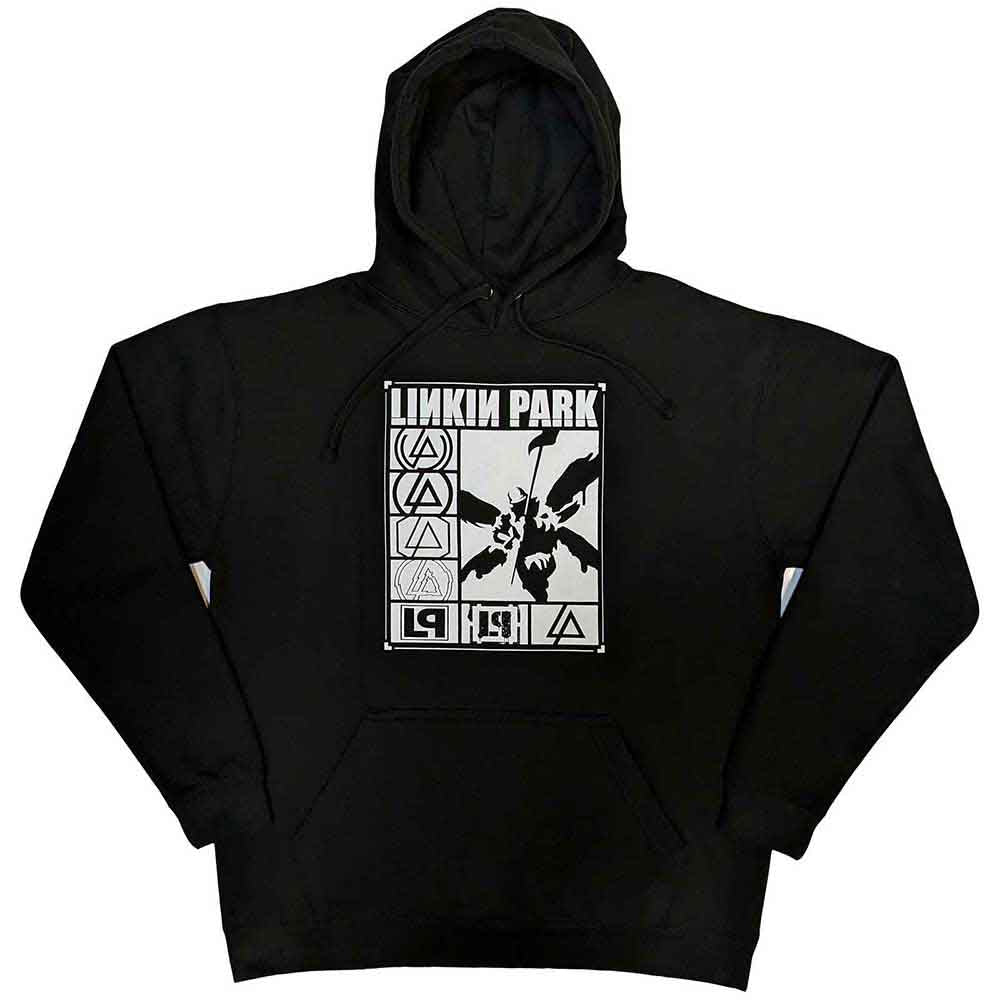 Sudadera con logo de Linkin Park en forma de rectángulo