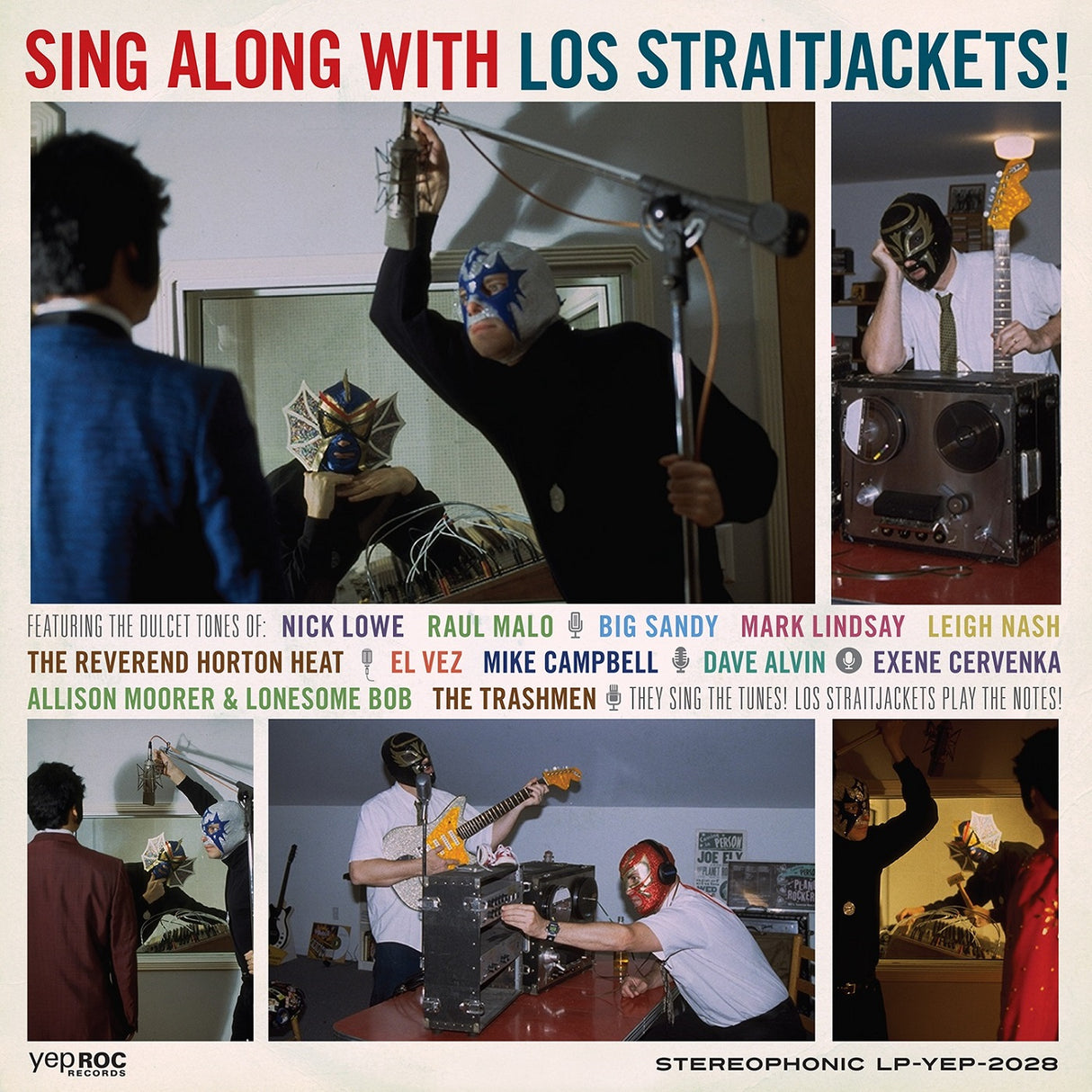 Sing Along with Los Straitjackets (Vinyl) - Apocalypse Vinyl