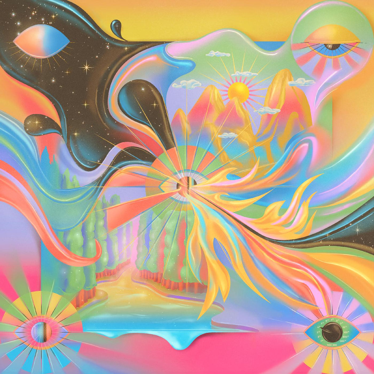 Light Places (LIGHT BLUE TRANSPARENT VINYL) (Vinyl)