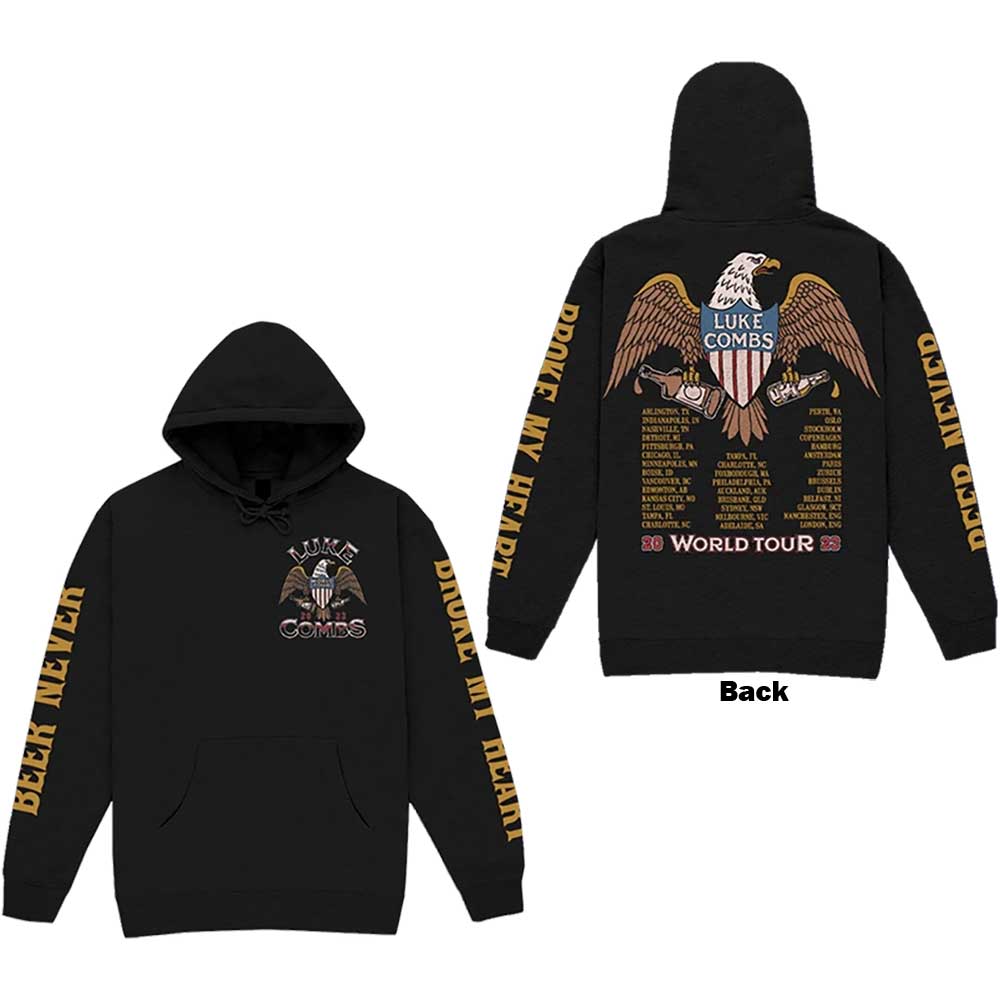 Sudadera con capucha de Luke Combs Tour '23 Eagle