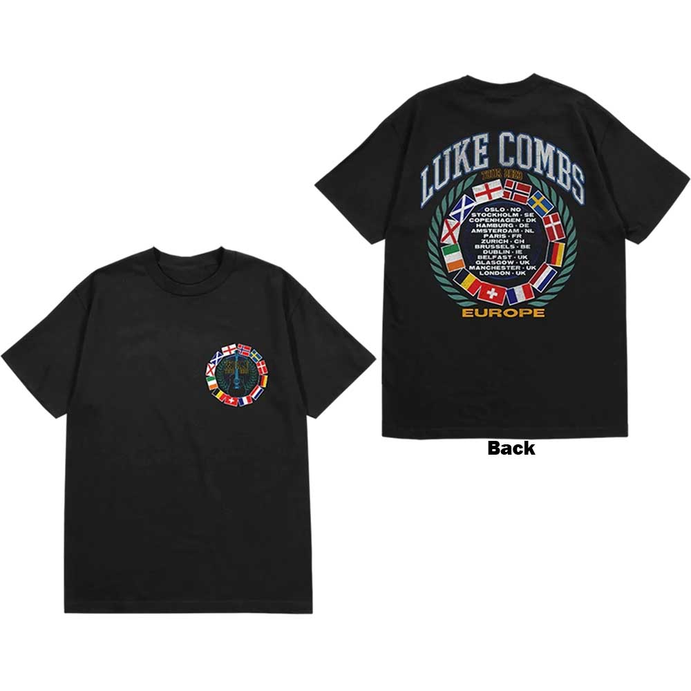 Camiseta con la bandera de la gira de Luke Combs '23
